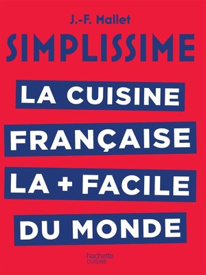 cover image of Simplissime La cuisine française